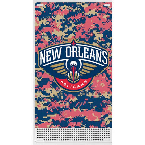 NBA New Orleans Pelicans Digi Camo Xbox Series S Console Skin
